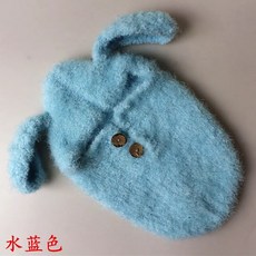 『寶寶寫真』 毛茸茸的好可愛睡袋款 大耳朵 QBABY SHOP