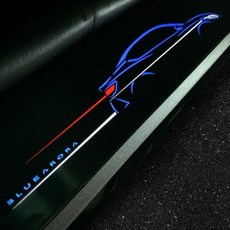 小鳥的店 2020-23 SENTRA B18 無線LED發光門檻條 迎賓踏板 防刮護板 台製, 黑色, 1個