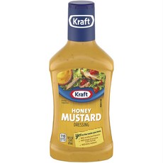 Kraft 卡夫 蜂蜜芥末醬, 1個, 473毫升