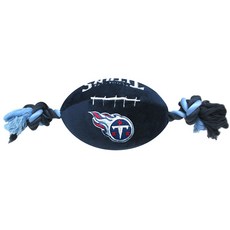 DoggieNation 寵物狗橄欖球狀玩具, 1個, 深藍
