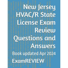 (英文圖書) New Jersey HVAC/R State License Exam Review Questions and Answers 平裝版, Independently Published, 英文