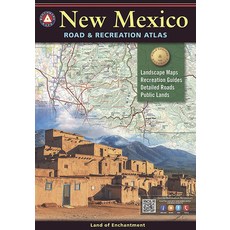 (英文圖書) New Mexico Road & Recreation Atlas 平裝版, National Geographic Maps, 英文