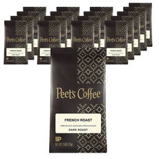 Peets Coffee 法式深烤 18 包, 71克, 研磨咖啡