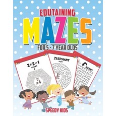 (英文圖書)Edutaining Mazes for 5 - 7 Year Olds 平裝版, Speedy Kids, 英文