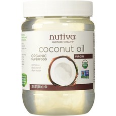 nutiva 初榨椰子油, 1個, 858ml