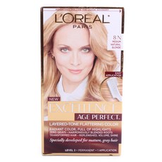L'OREAL PARIS 巴黎萊雅 卓越年齡完美的分層色調拼盤顏色, 1個, 中等自然金發
