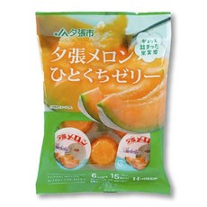 HoriConfectionery Pure Jelly一口迷你果凍 夕張哈蜜瓜口味 6個入, 1個, 126g