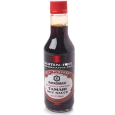 kikkoman 龜甲萬 無麩質醬油, 1個, 296毫升