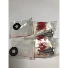 Suzuki 台鈴 汽缸頭螺絲組 適用 Swish 125 Saluto 125, 黑色, 1個