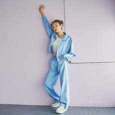 LOVETOXIC LTXC編舞家Akane聯名快乾短版長袖運動外套+附胸墊背心+抽繩長褲3件組