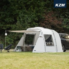 KAZMI KZM 多功能車尾帳 一帳多用 車邊帳 車後帳 免搭建 登山 露營 車泊 車宿 車尾帳棚, 2-3人