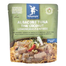 FISHPEOPLE 即食袋裝香茅椰子鮪魚, 1包, 200g