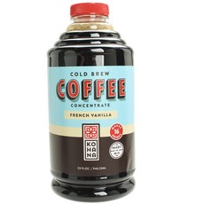 Kohana Coffee Cold Brew Coffee 法國香草, 1個, 946.35毫升