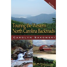 (英文圖書) Touring Western North Carolina 平裝版, Blair, 英文