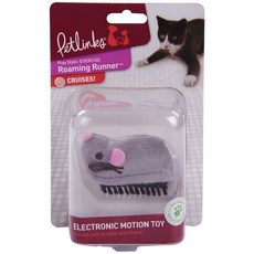 Petlinks Roaming Runner 電子運動貓玩具電路狩獵, 1個, 混色