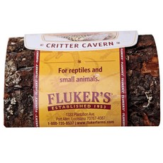 FLUKER'S 爬蟲類寵物用藏身樹木造景 S號, 1個