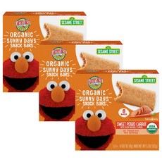 EARTH'S BEST Sunny Days餅乾棒, 24入, 紅薯胡蘿蔔口味