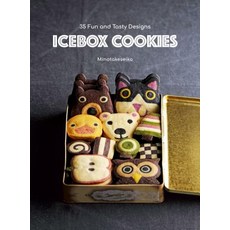 (英文圖書) Icebox Cookies: 35 Fun and Tasty Designs 精裝版, Nippan Ips, 英文