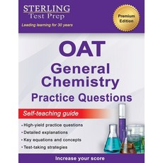 (英文圖書) Sterling Test Prep OAT General Chemistry Practice Questions: High Yield OAT General Chemistry... 平裝版, Sterling Education, 英文