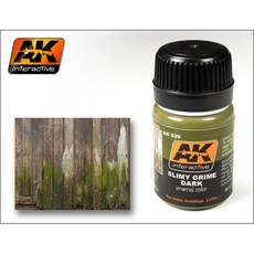 AK Interactive Slimy Grime Dark 模型舊化琺瑯塗料