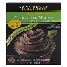SANS SUCRE 無糖慕斯粉 巧克力口味, 85g, 1盒
