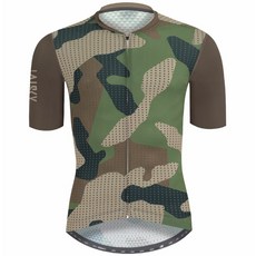 BAISKY百士奇自行車男款空力短車衣 拓墾 褐