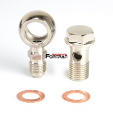 魚眼螺絲 M18x1.5mm to 6AN 適用於 Garrett T4 T60 GT40 GT42 渦輪增壓器