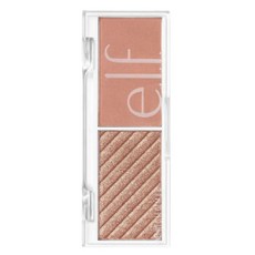 e.l.f. 臉部雙色打亮+腮紅 4.6g, 1個, 五香蘋果