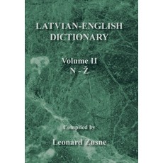 (英文圖書) Latvian-English Dictionary: Volume Ii N-Z 精裝版, Xlibris Us, 英文
