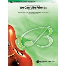 (英文圖書) We Can't Be Friends: (Wait for Your Love) Conductor Score & Parts 平裝版, Alfred Music, 英文