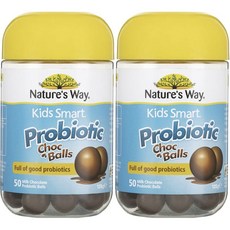 Nature's Way 然萃維 Kids Smart益生菌巧克力球 125g, 2個, 50顆