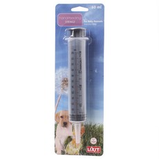 LIXIT 小動物適用針筒式喂食器, 1個, 60毫升