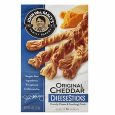 JOHN WM. MACY'S 切達起司餅乾棒, 1個, 113克