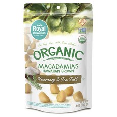 Royal Hawaiian ORCHARDS Macadamia 夏威夷種植迷迭香和海鹽, 1個, 113克