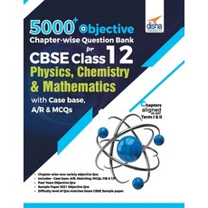 (英文圖書) 5000+ Objective Chapter-wise Question Bank for CBSE Class 12 Physics Chemistry & Mathematics... 平裝版, Repro Knowledgcast Ltd, 英文