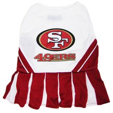 DoggieNation 啦啦隊寵物洋裝, San Francisco 49ers, 1個