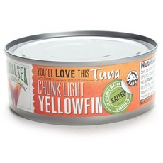 NATURAL SEA 鹽漬黃鰭鮪魚罐頭, 1罐, 142g