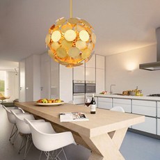 H&R安室家 尤金吊燈 50cm ZA0161, 金色