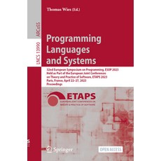 (英文圖書) Programming Languages and Systems: 32nd European Symposium on Programming ESOP 2023 Held as... 平裝版, Springer, 英文