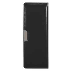 KUTSUWA 輕量堅固人造皮革筆盒, 1個, 黑色