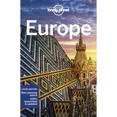Lonely Planet Europe 平裝版, 英文
