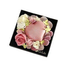 G's Life 浪漫滿心粉紅蛋糕香皂禮盒/生日禮品/零熱量手工皂/情人節禮物, 粉紅色