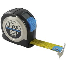 OX Pro Measure 磁性英寸標準刻度寬捲尺捲尺 762cm x 30mm, 1個