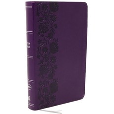 (英文圖書) NKJV Giant Print End-Of-Verse Reference Bible Purple Leathersoft Red... Imitation Leather, Thomas Nelson, 英文, 仿皮