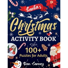 Santa's Christmas Activity Book: 100+ Puzzles for Adults 平裝版, Independently Published, 英文