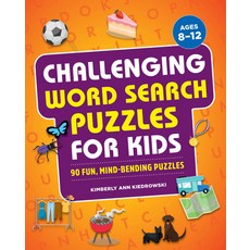 (英文圖書)Challenging Word Search Puzzles for Kids: 90 Fun Mind-Bending Puzzles 平裝版, Callisto Kids, 英文