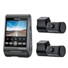 VIOFO A229 PRO 三鏡頭4K高畫質行車紀錄器, 車載相機, 長焦相機, 後置鏡頭, 512GB