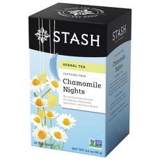 STASH TEA 洋甘菊晚安涼茶茶包, 20件, 0.9克