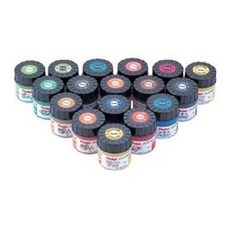 Pentel 飛龍牌廣告顏料 30CC(6瓶入), 土黃06