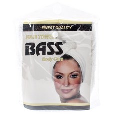 BASS 毛巾, 1個, 白色的
